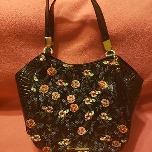Brahmin Marianna Black Thames Floral